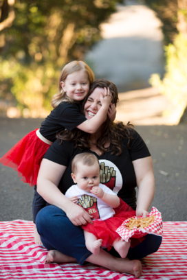 Gennie and her daughters in February 2020 Photo Credit © Alex Navarro Photography